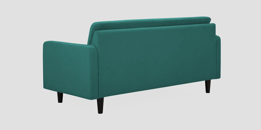 Noha Fabric 2 Seater Sofa In Sea Green Colour - Febonic Living