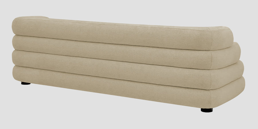 Wener Fabric 3 Seater Sofa In Honey Beige Colour - Febonic Living