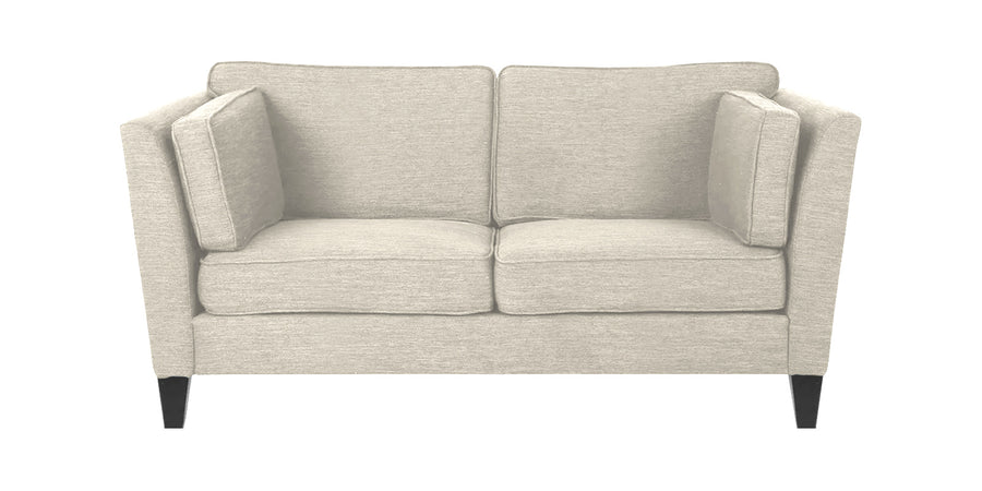 Nigar Fabric 2 Seater Sofa In Ivory Cream Colour - Febonic Living