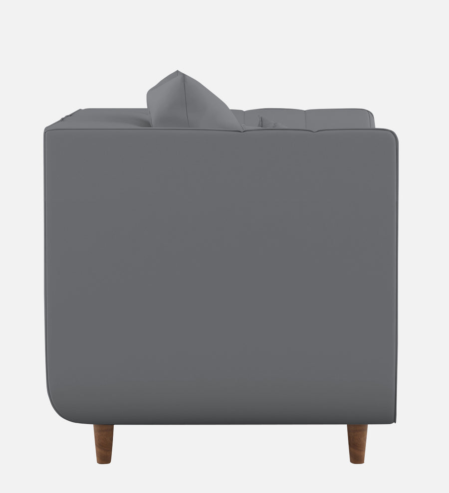 Sumo Velvet 1 Seater Sofa In Pubble Grey Colour - Febonic Living