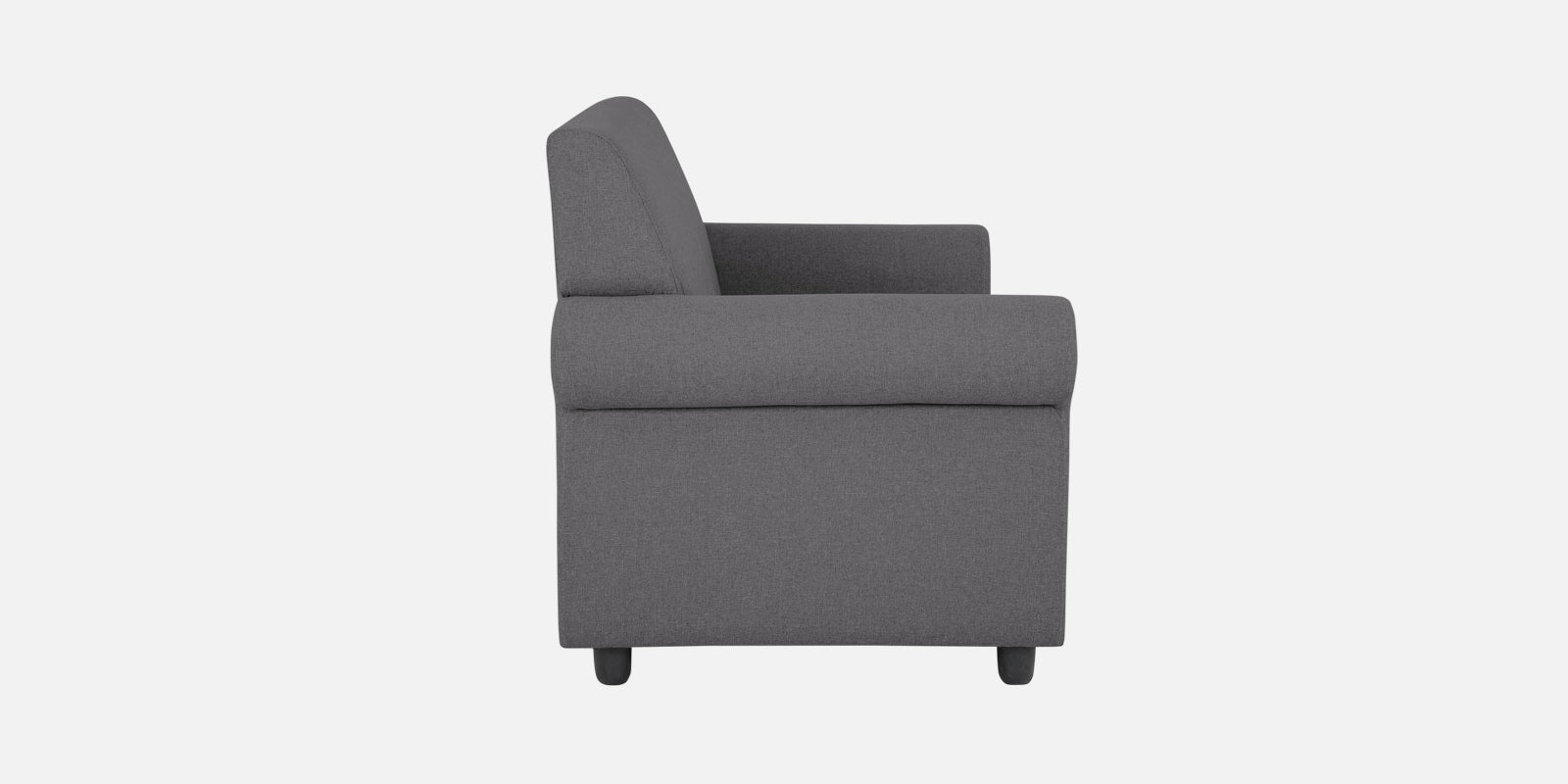 Ribby Fabric 2 Seater Sofa in Sudo Grey Colour