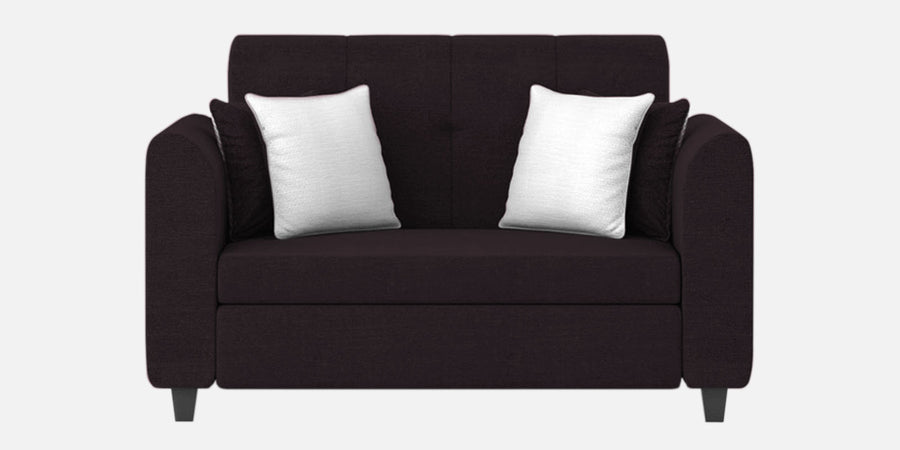 Denmark Fabric 2 Seater Sofa In Cara Brown Colour - Febonic Living