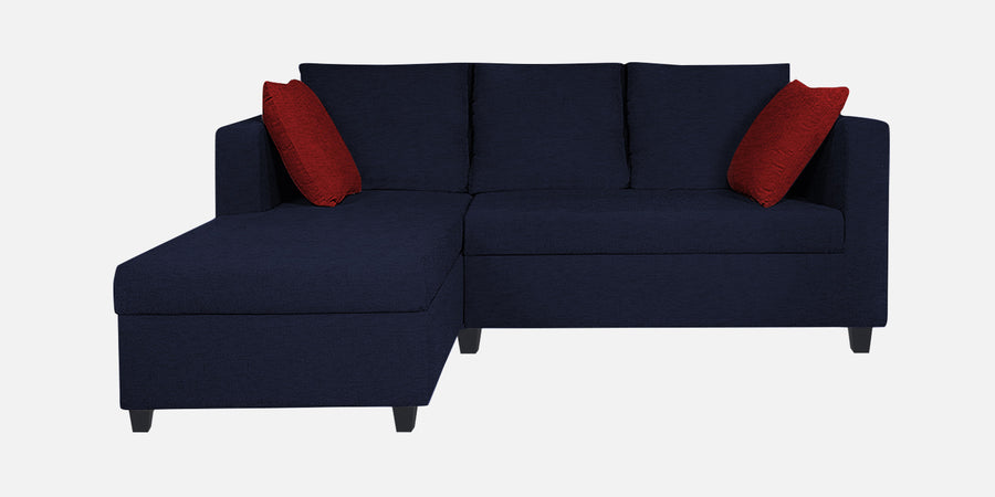 Nebula Fabric Rhs Sectional Sofa 2 Lounger In Royal Blue Colour - Febonic Living