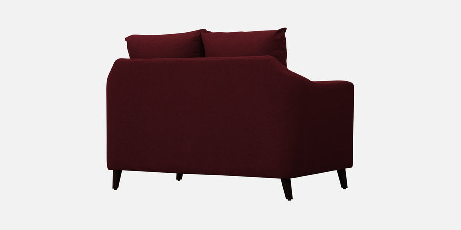 Kevin Fabric 2 Seater Sofa In Ruby Red Colour - Febonic Living