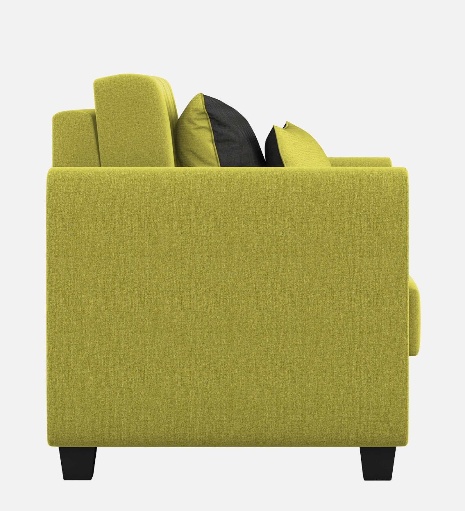 Cosmic Fabric 1 Seater Sofa in Parrot Green Colour