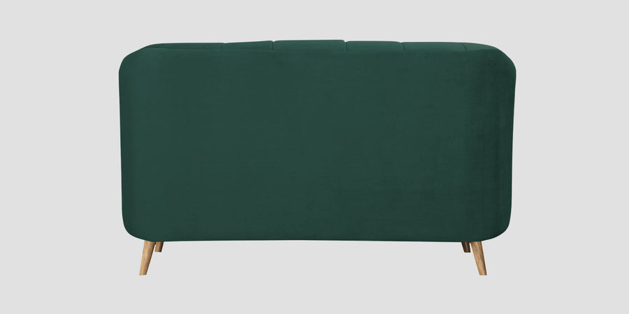 Kaylee Velvet 2 Seater Sofa In Amazon Green Colour - Febonic Living