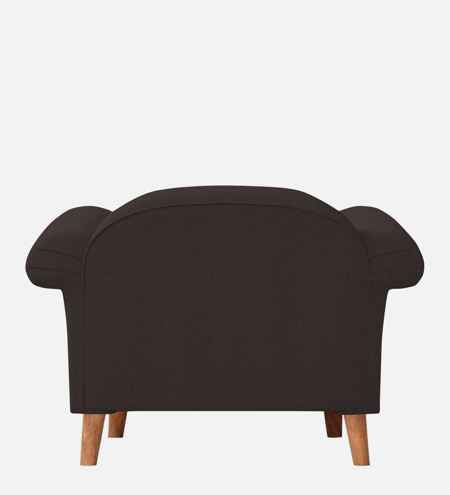 Barber Fabric 1 Seater Sofa In Pebble Brown Colour - Febonic Living