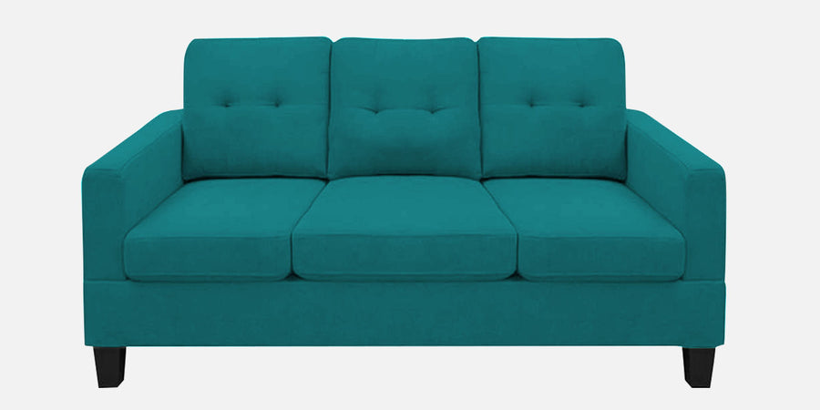 Thomas Fabric 3 Seater Sofa In Sea Green Colour - Febonic Living