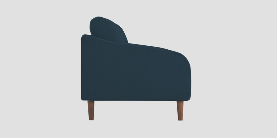 Elara Fabric 2 Seater Sofa In Cool Blue Colour - Febonic Living