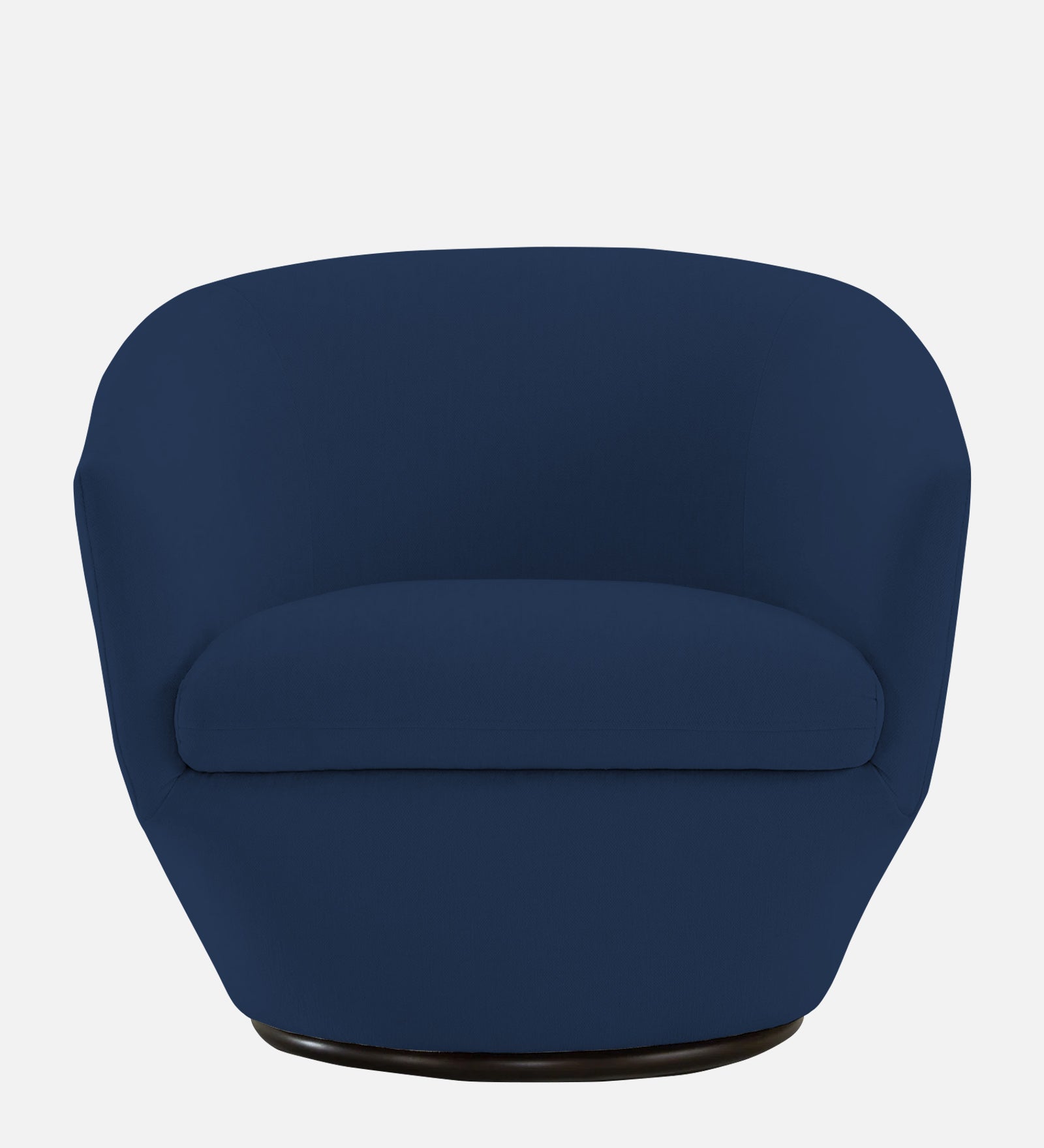 Haddie Velvet Swivel Chair in Imperial Blue Colour