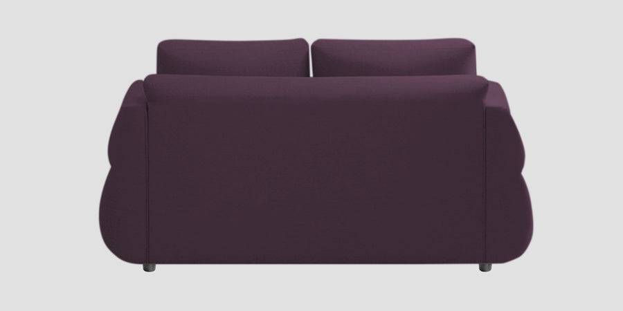 Jack Fabric 2 Seater Sofa In Greek Purple Colour - Febonic Living