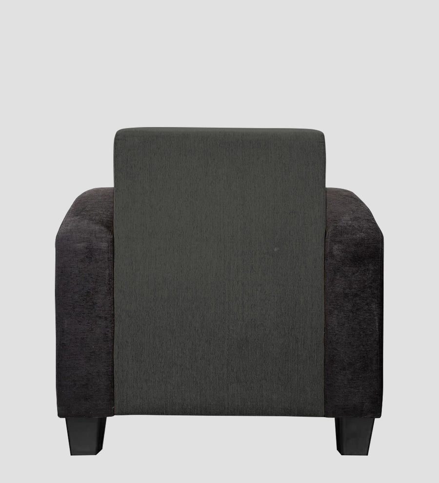Alex Fabric 1 Seater Sofa In Charcoal Grey Colour - Febonic Living