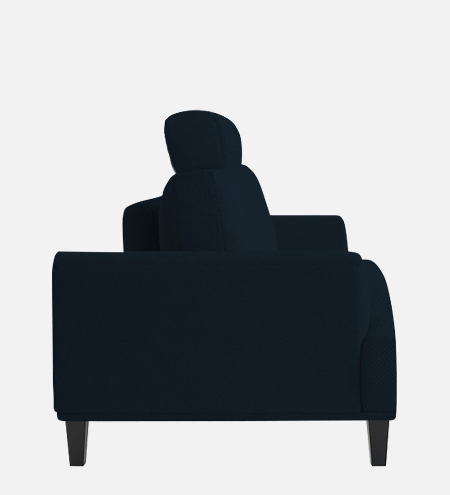 Como Fabric 1 Seater Sofa In Denim Blue Colour - Febonic Living