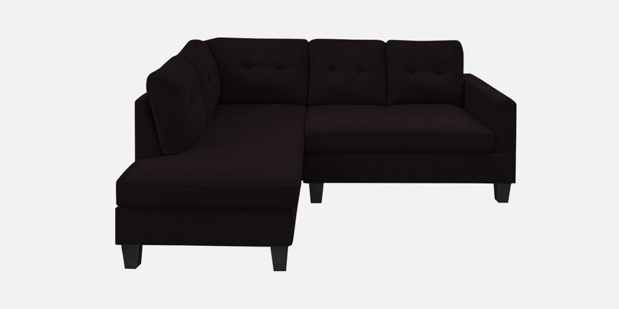 Thomas Fabric Rhs Sectional Sofa 2 Lounger In Cara Brown Colour - Febonic Living