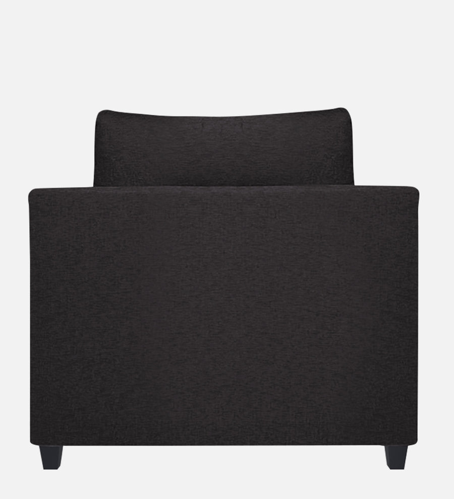 Nuska Fabric 1 Seater Sofa In Maba Grey Colour - Febonic Living