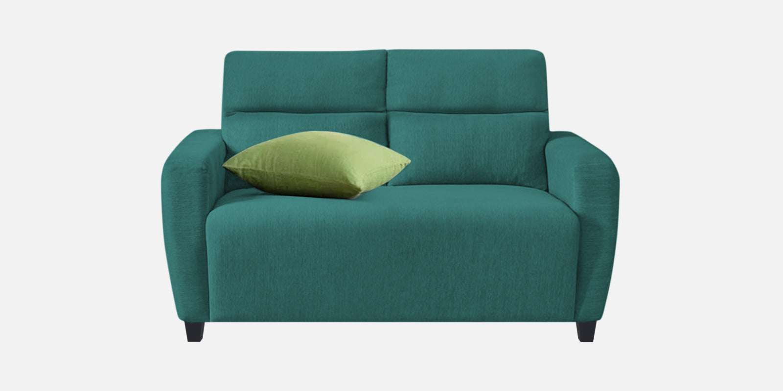 Bakadi Fabric 2 Seater Sofa in Sea green Colour