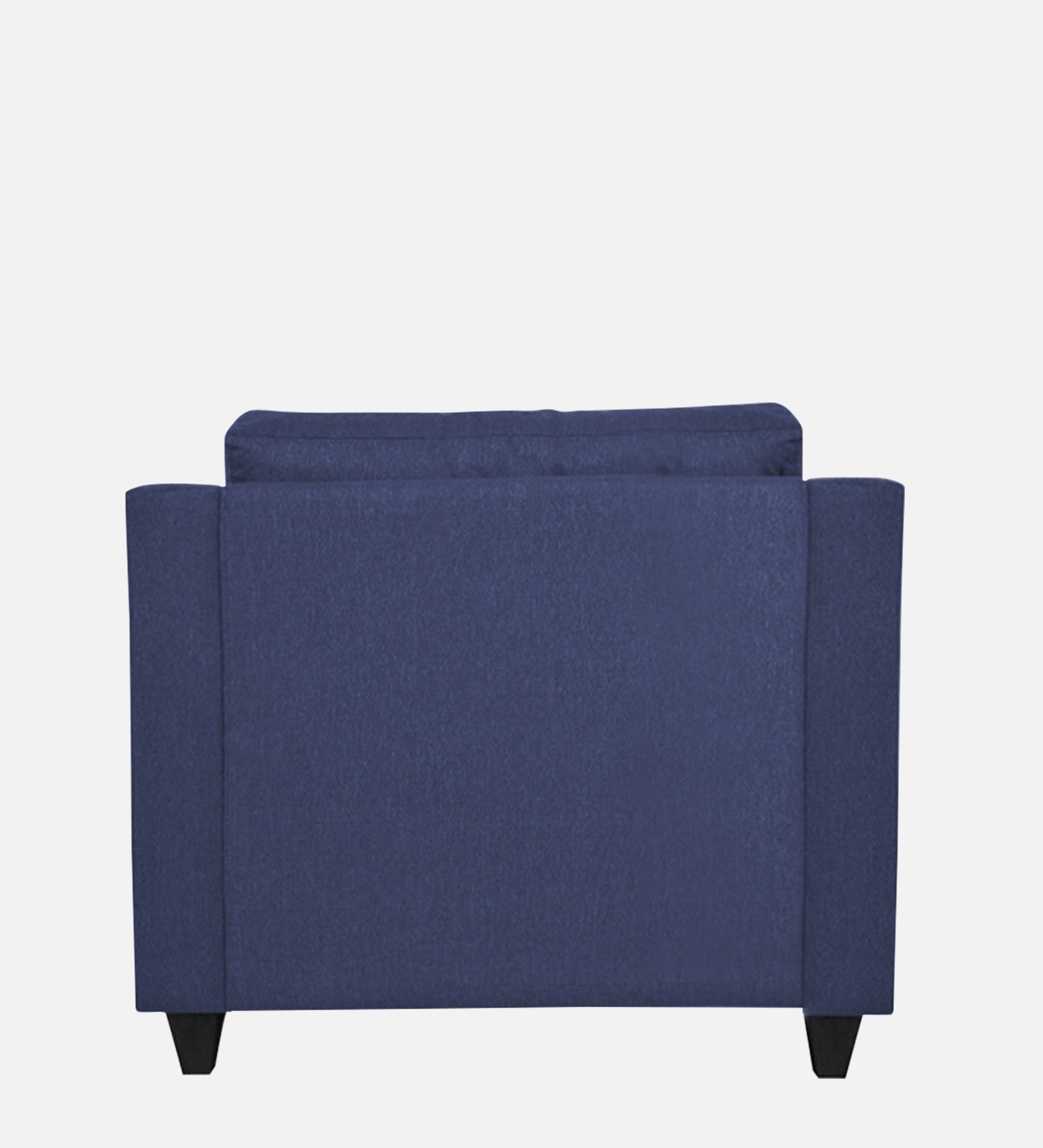 Welly Fabric 1 Seater Sofa In Slate Blue Colour