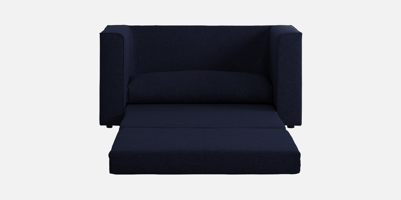 Kenia Fabric 2 Seater Convertible Sofa Cum Bed in Royal Blue Colour