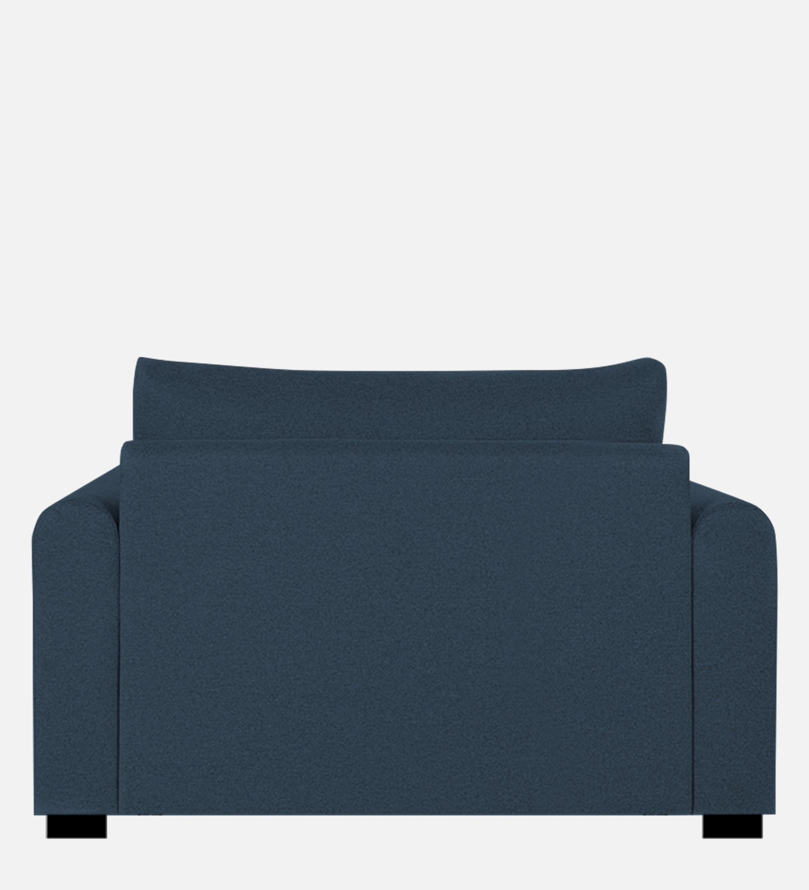 Sigma Fabric 1 Seater Sofa in Light Blue Colour