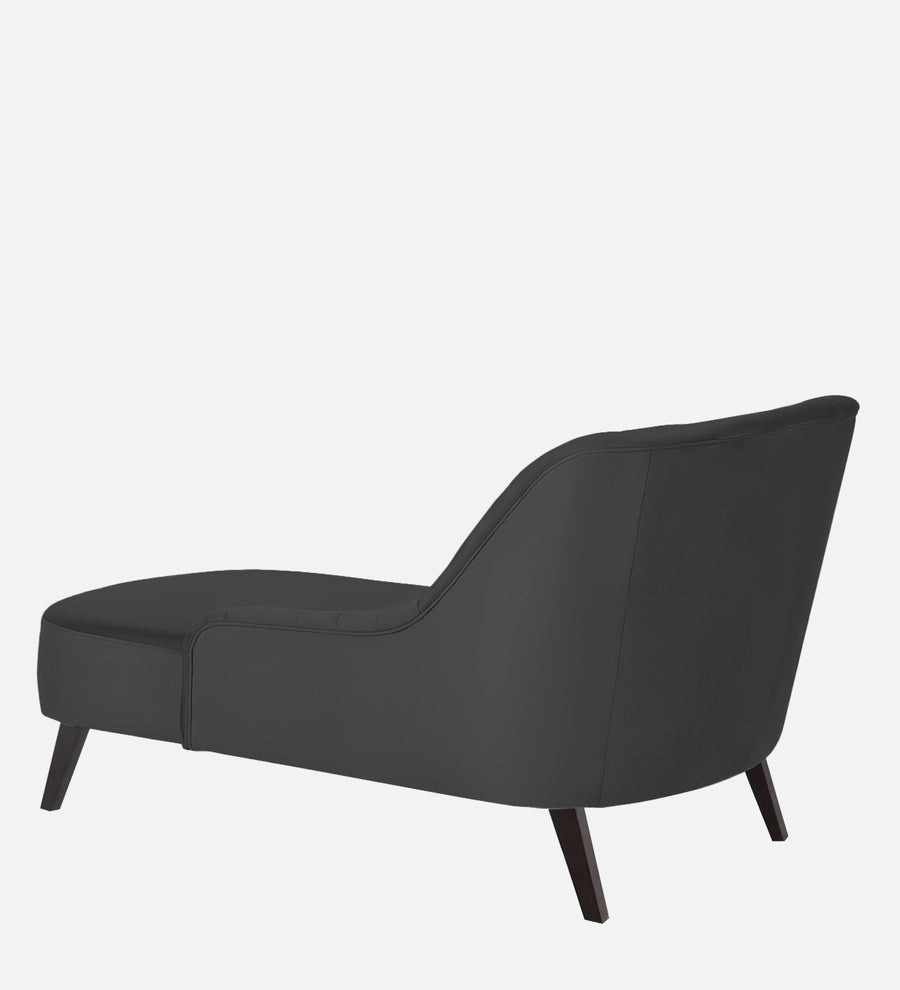 Flora Velvet Lhs Chaise Lounger In Davy Grey Colour - Febonic Living
