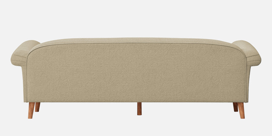 Barber Fabric 3 Seater Sofa In Honey Beige Colour - Febonic Living