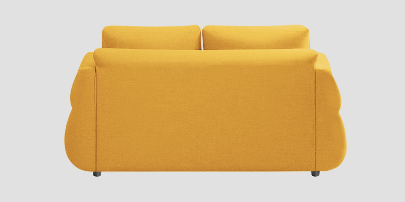 Jack Fabric 2 Seater Sofa In Bold Yellow Colour