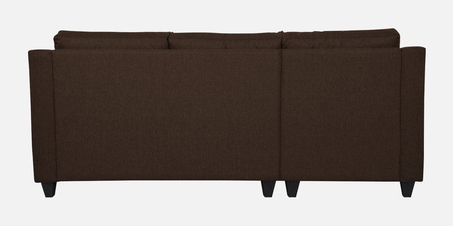 Welly Fabric Rhs Sectional Sofa 2 Lounger In Cidar Brown Colour - Febonic Living