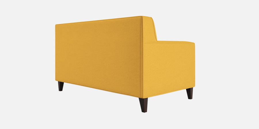 Miller Fabric 2 Seater Sofa In Bold Yellow Colour - Febonic Living