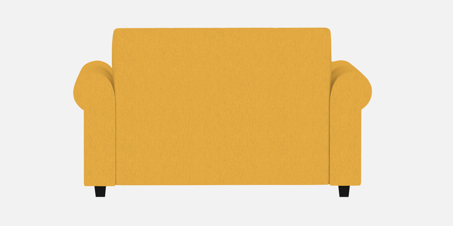 Derado Fabric 2 Seater Sofa In Bold Yellow Colour - Febonic Living
