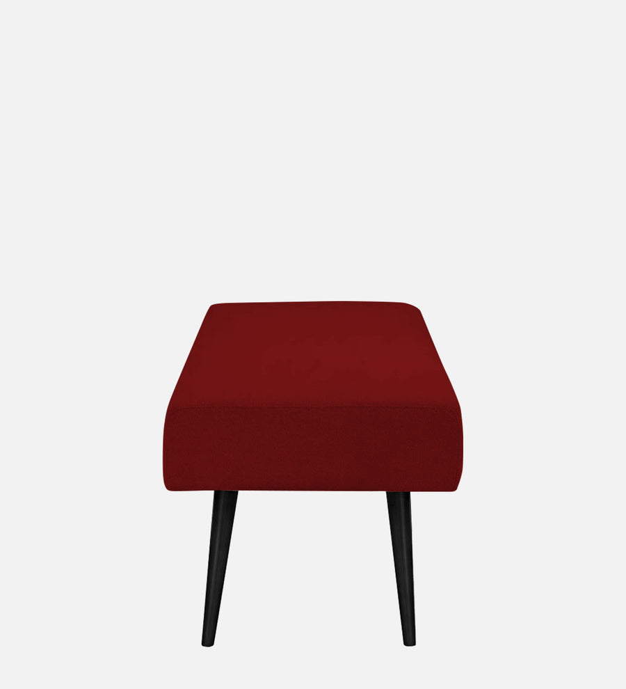 Orbit Fabric Bench In Blood Maroon Colour - Febonic Living
