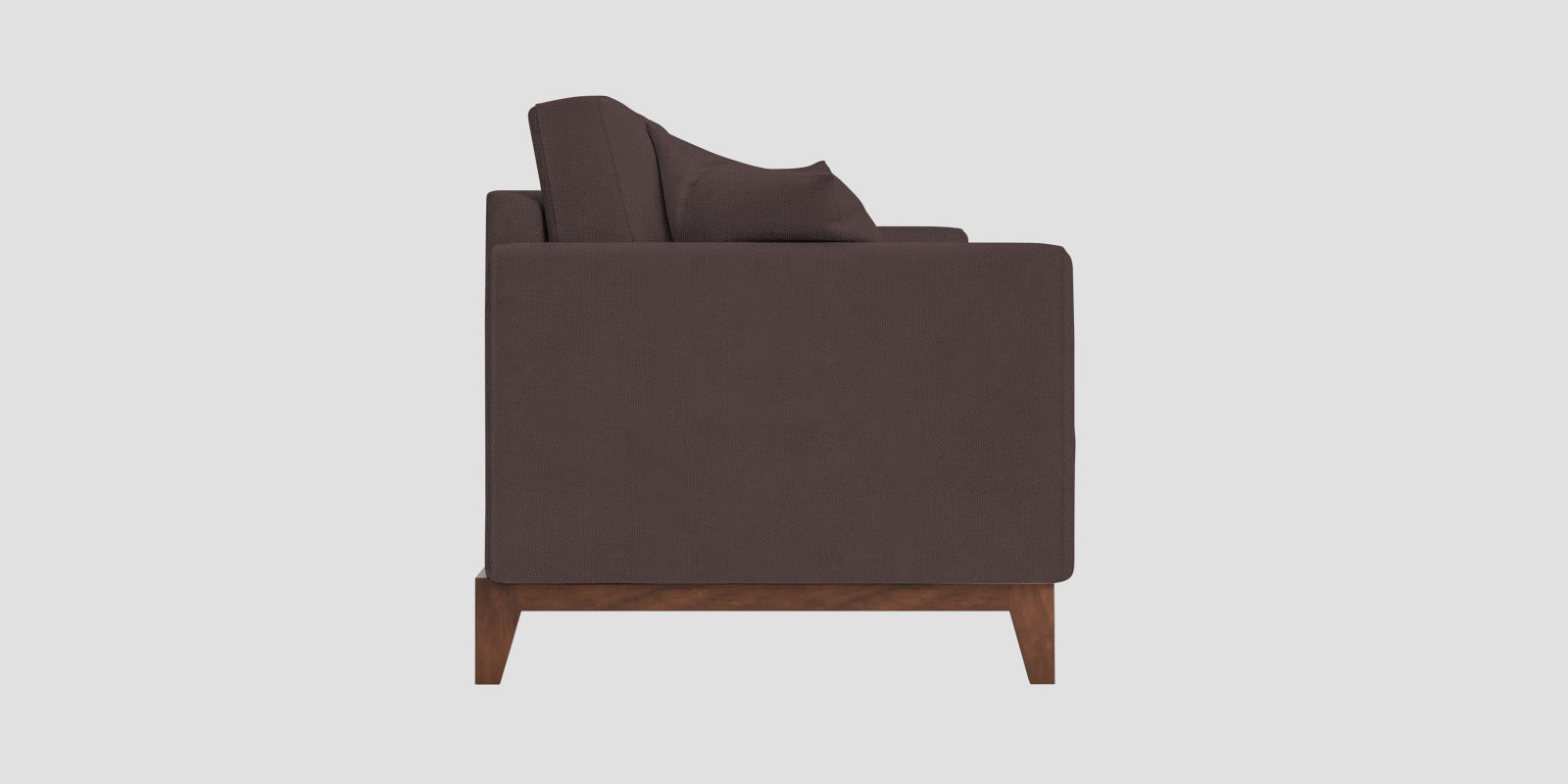 Luca Fabric 2 Seater Sofa in Night Brown Colour