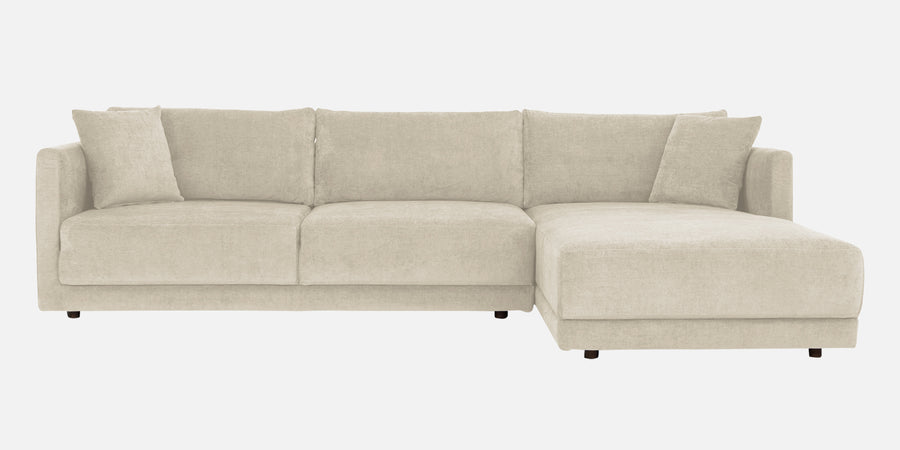 Northern Fabric Lhs Sectional Sofa 3 Lounger In Ivory Beige Colour - Febonic Living