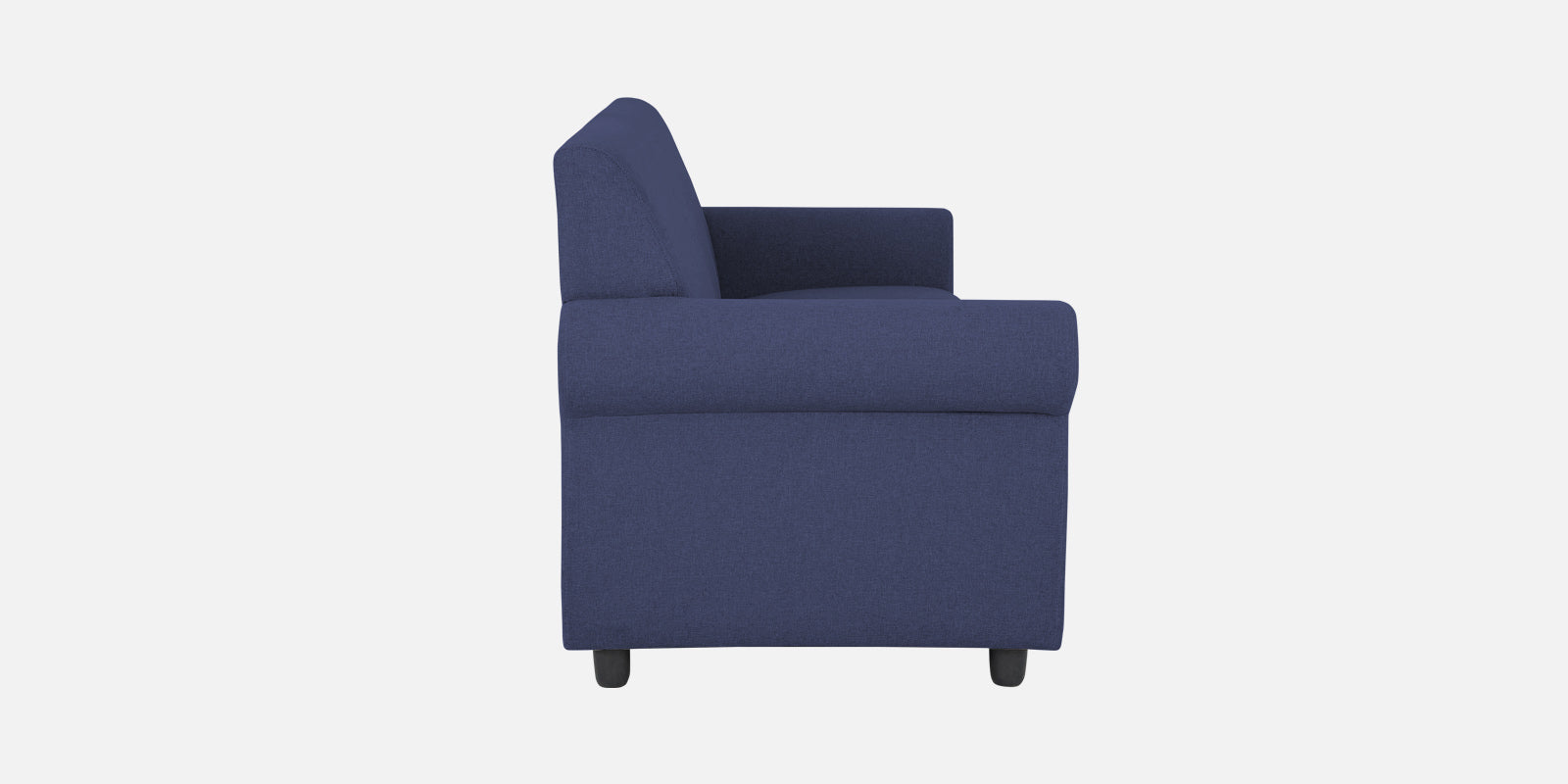 Ribby Fabric 3 Seater Sofa in Slate Blue Colour