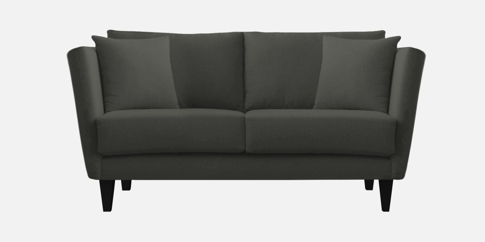 Norway Velvet 2 Seater Sofa In Hory Grey Colour