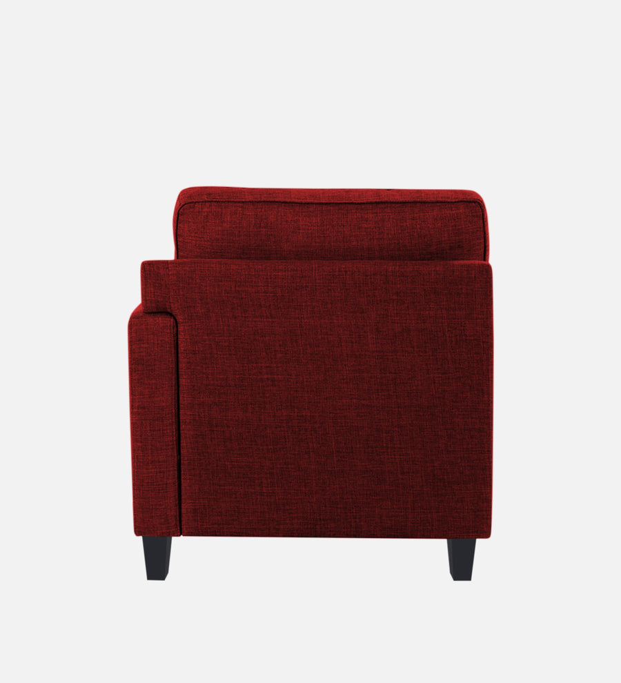 Harry Fabric Rhs Chaise Lounger In Blood Maroon Colour - Febonic Living