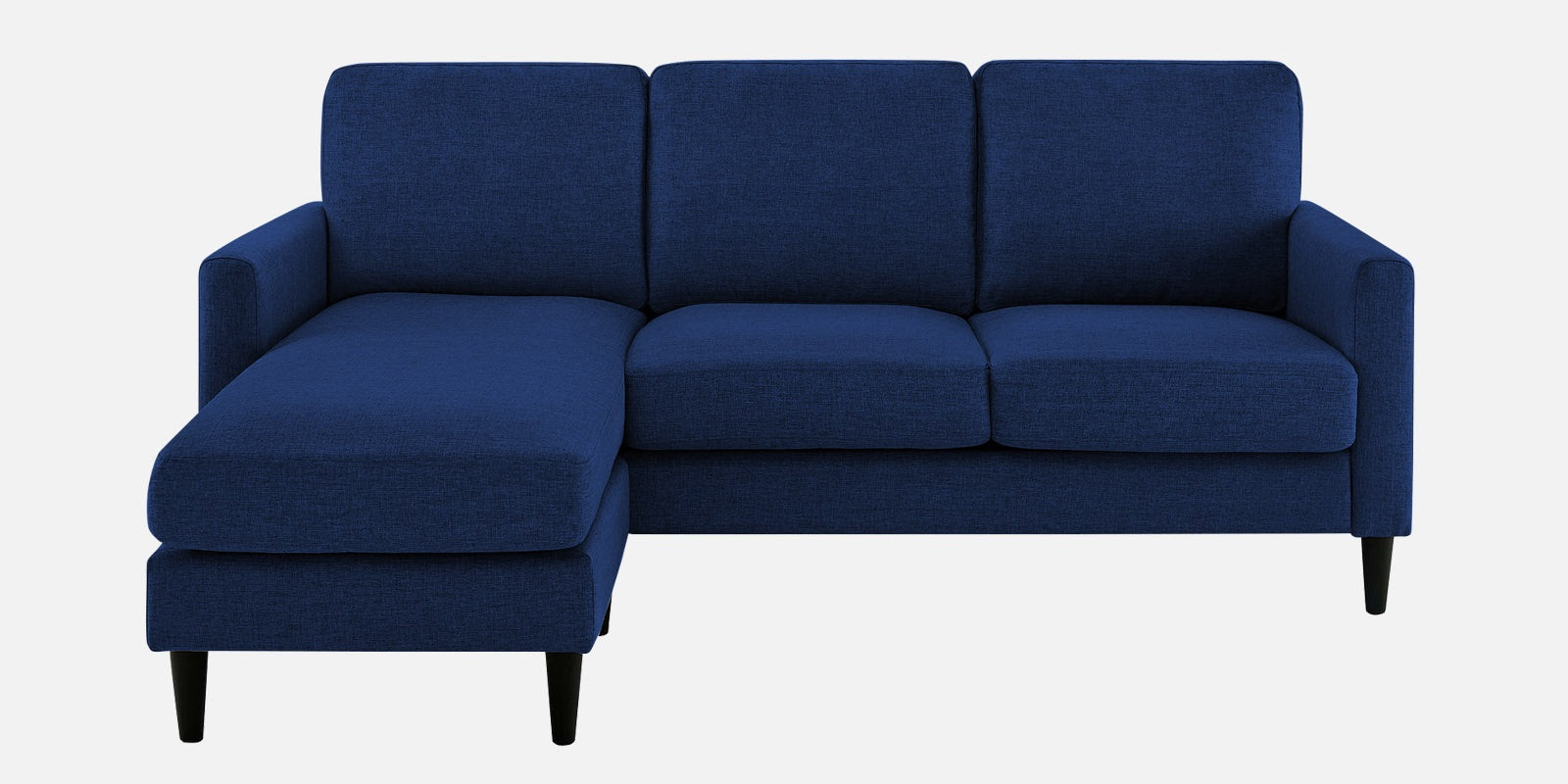 Romie Fabric RHS Sectional Sofa (2+Lounger) in Royal Blue Colour