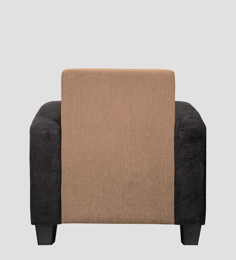 Alex Fabric 1 Seater Sofa In Cosmic Beige Colour - Febonic Living
