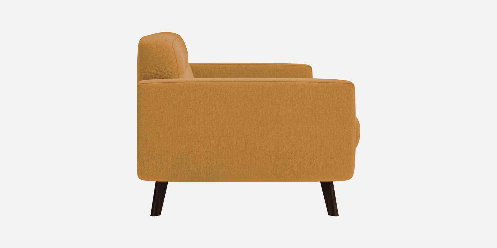 Marsela Fabric 3 Seater Sofa in Corn Yellow Colour