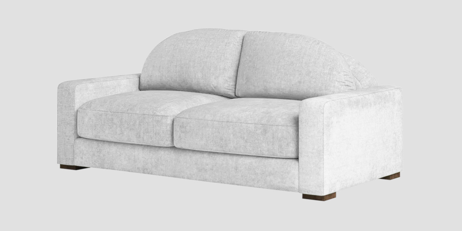 Dara Fabric 2 Seater Sofa In Lit Grey Colour