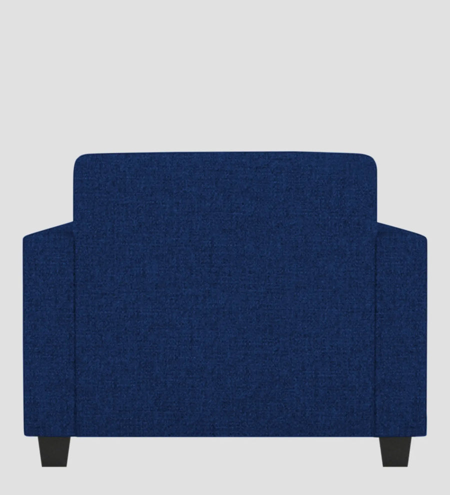 Lipu Fabric 1 Seater Sofa In Royal Blue Colour - Febonic Living