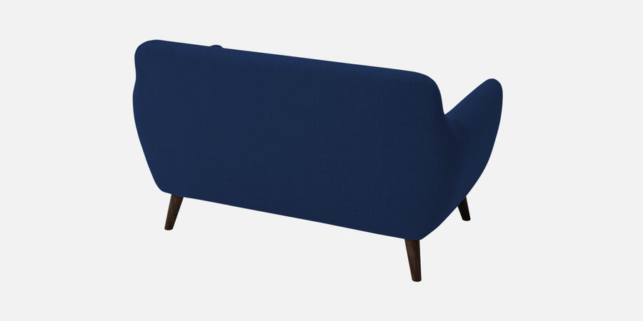 Goofy Fabric 2 Seater Sofa In Royal Blue Colour - Febonic Living