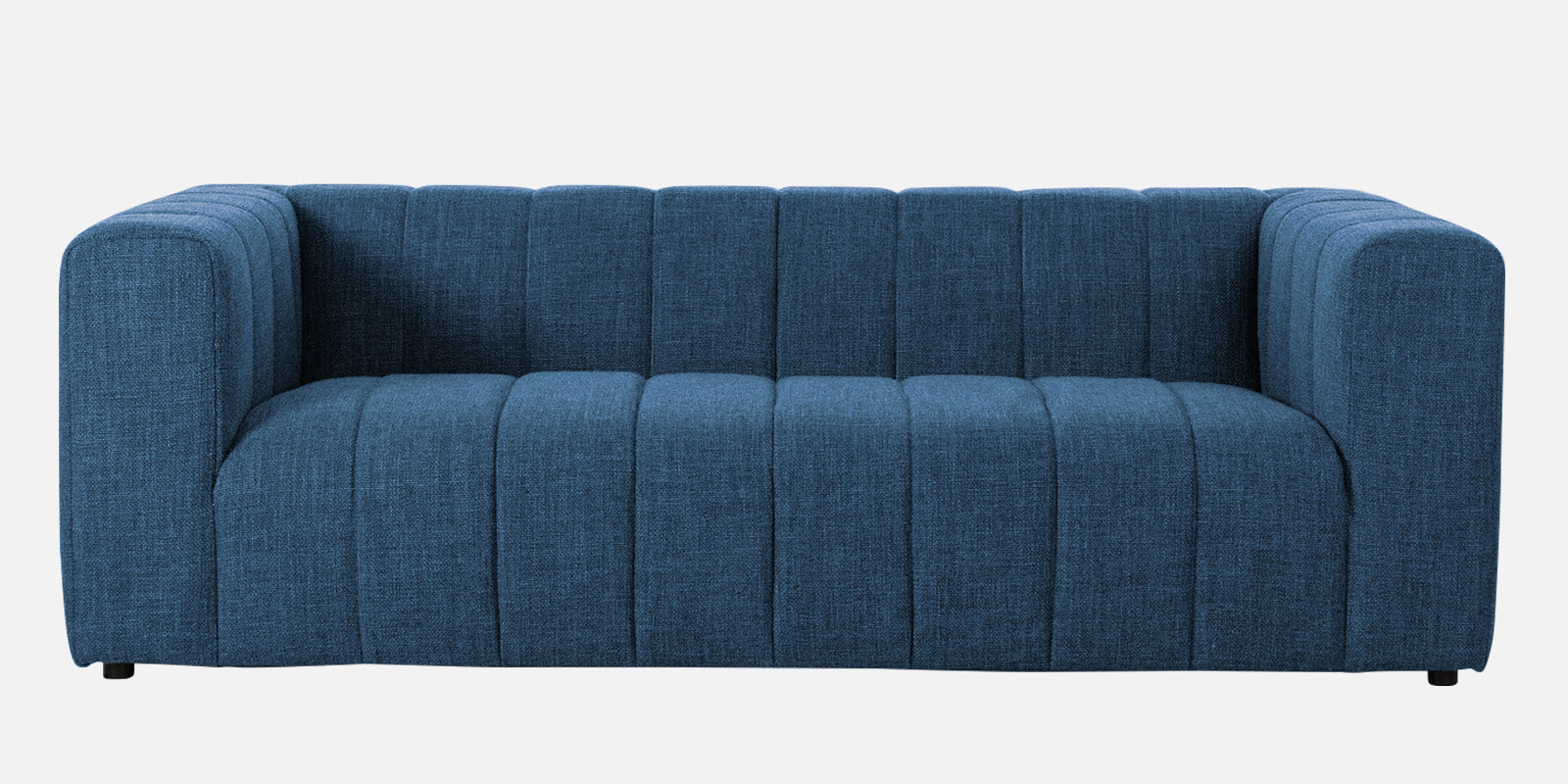 Lara Fabric 3 Seater Sofa in Light Blue Colour