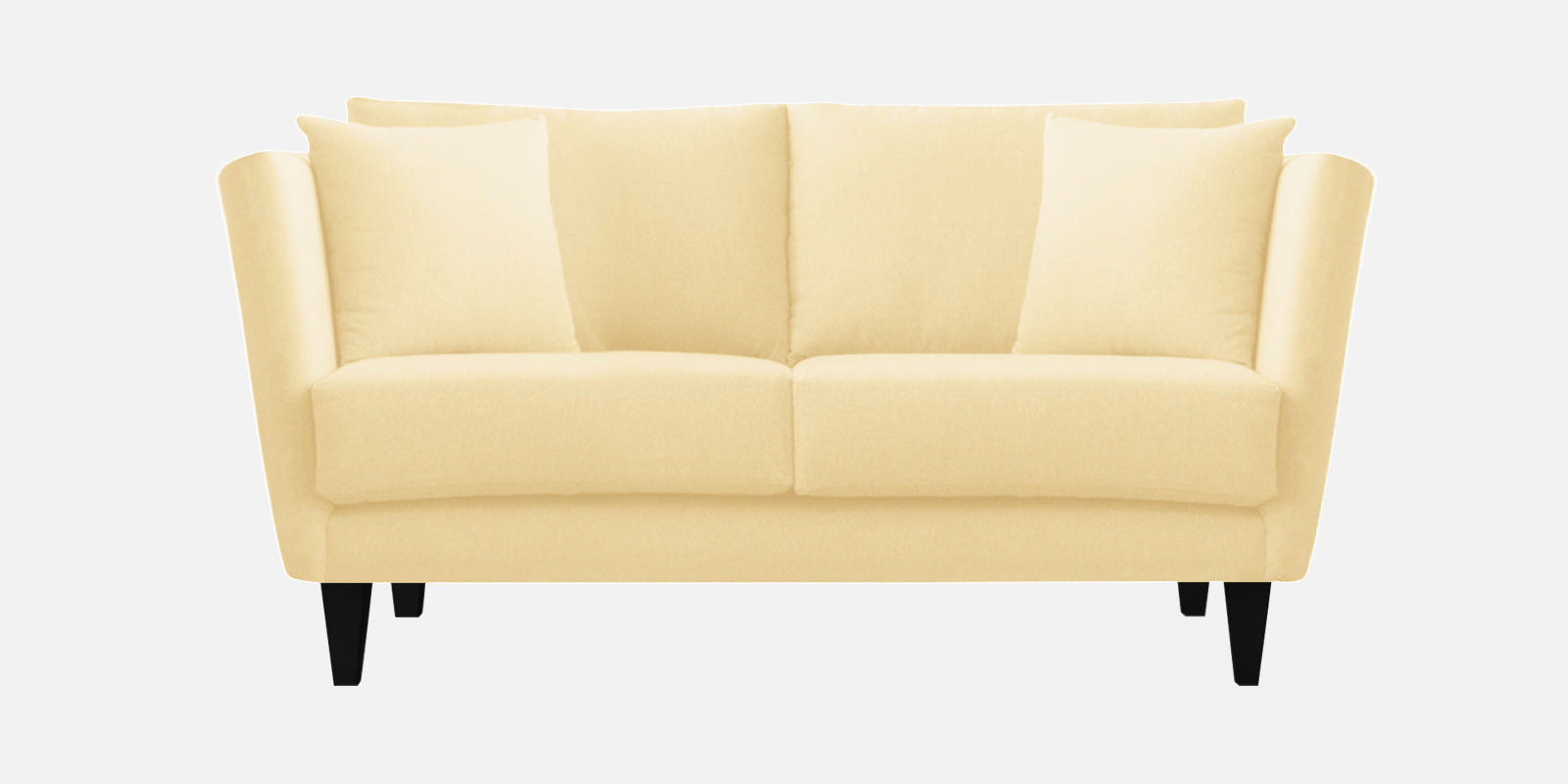 Norway Velvet 2 Seater Sofa In Sandy Beige Colour