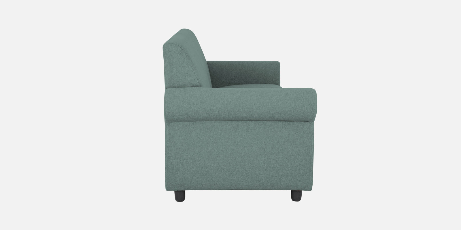 Ribby Fabric 3 Seater Sofa in Suka Blue Colour