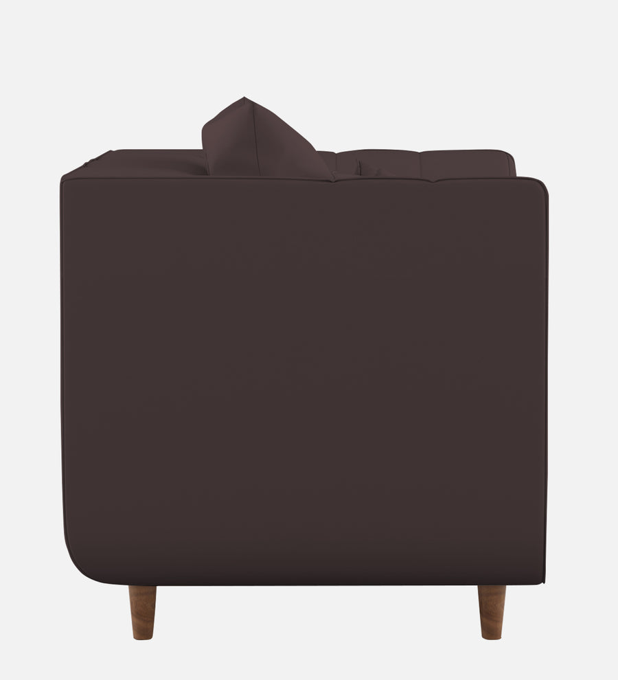 Sumo Velvet 1 Seater Sofa In Mocha Brown Colour - Febonic Living