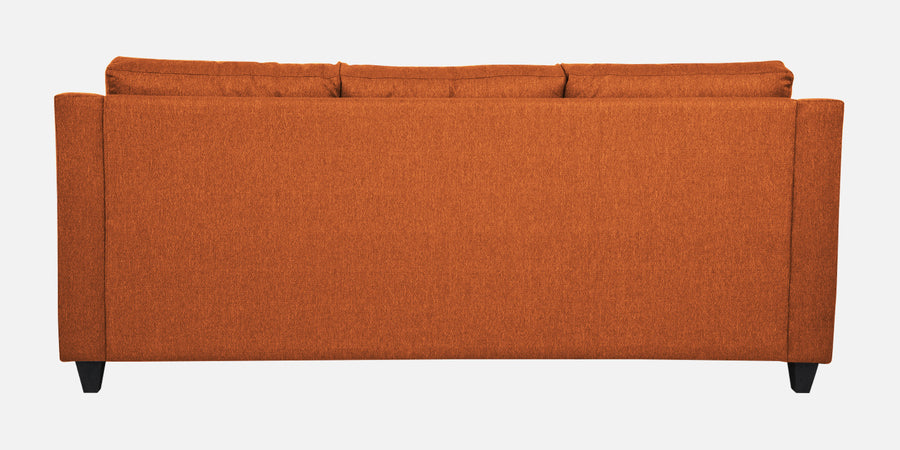 Welly Fabric Rhs Sectional Sofa 2 Lounger In Vivid Orange Colour - Febonic Living