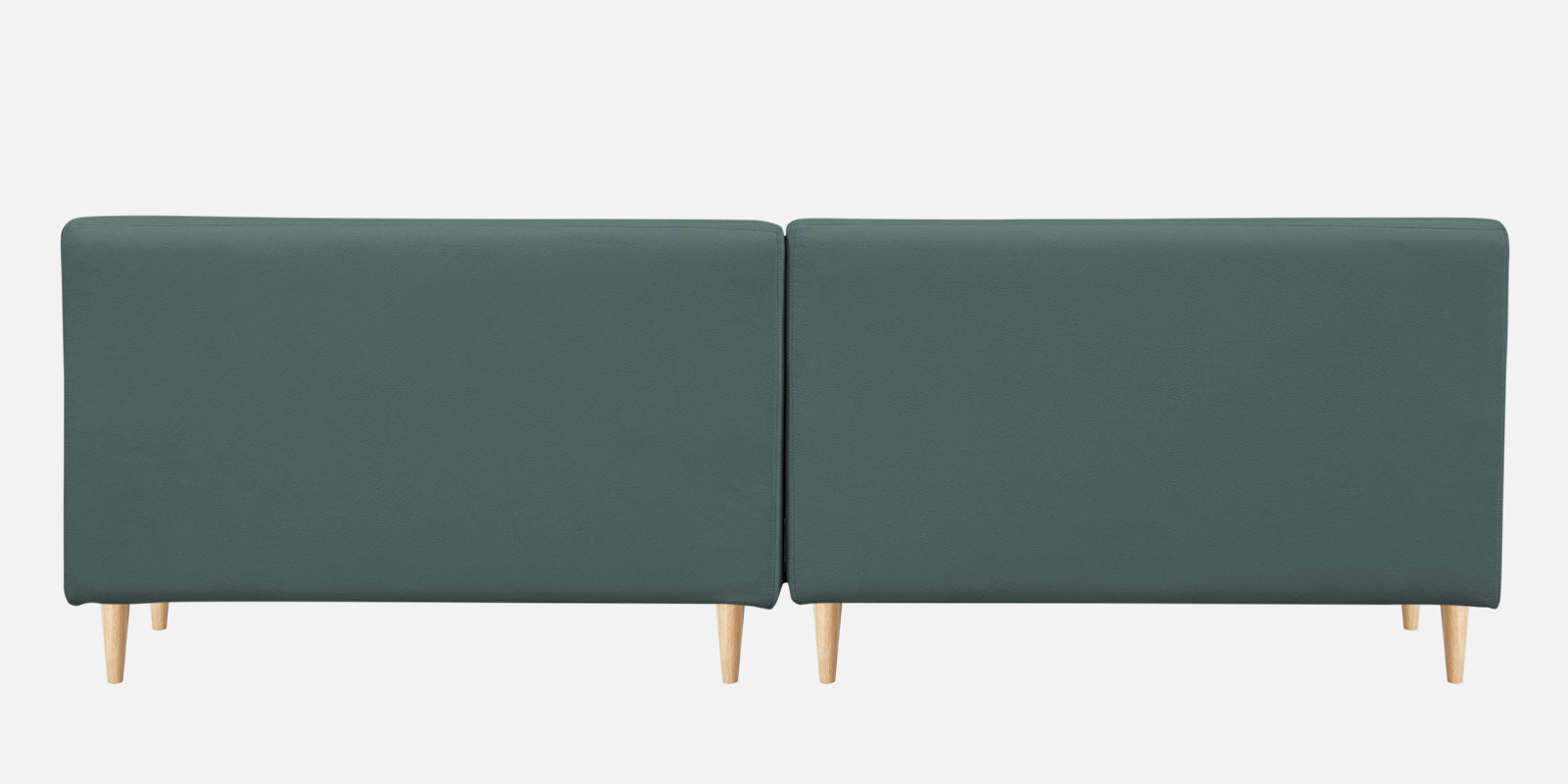 Woody Fabric 4 Seater Sofa in Pista Green Colour