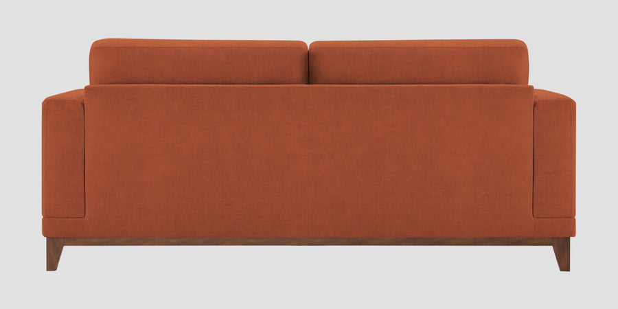 Esha Fabric 2 Seater Sofa In Royal Orange Colour - Febonic Living