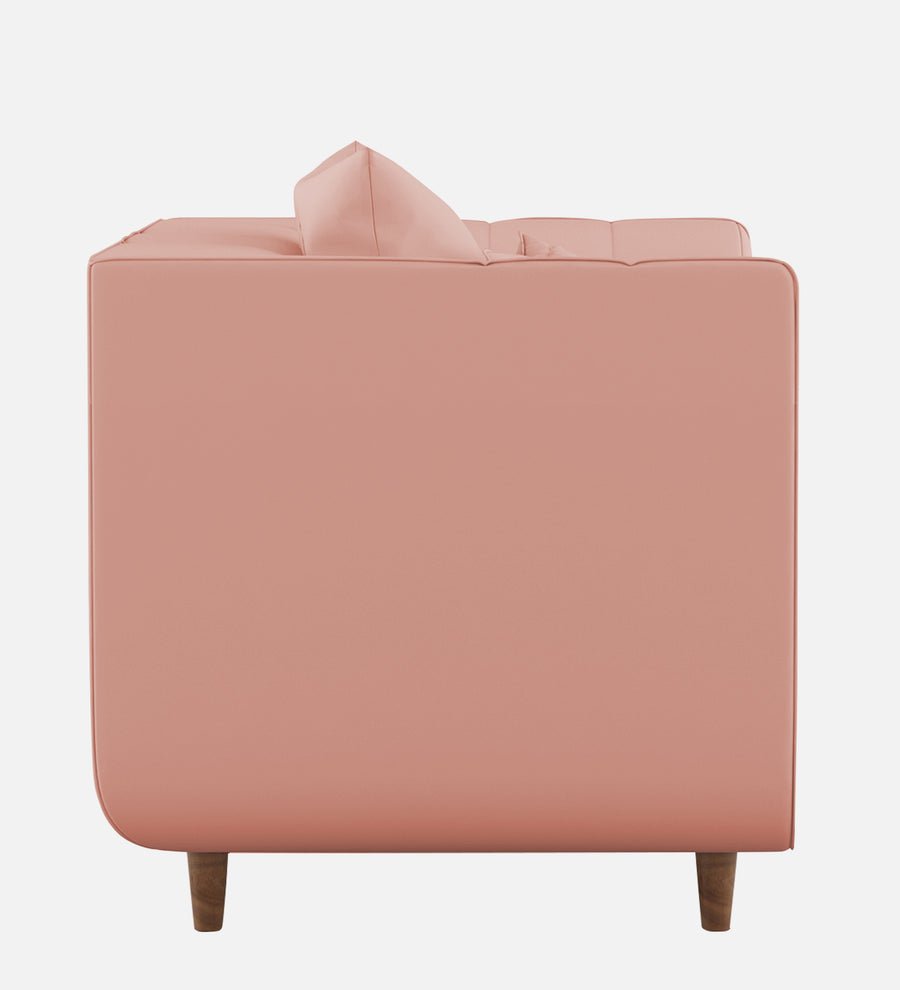 Sumo Velvet 1 Seater Sofa In Blush Pink Colour - Febonic Living