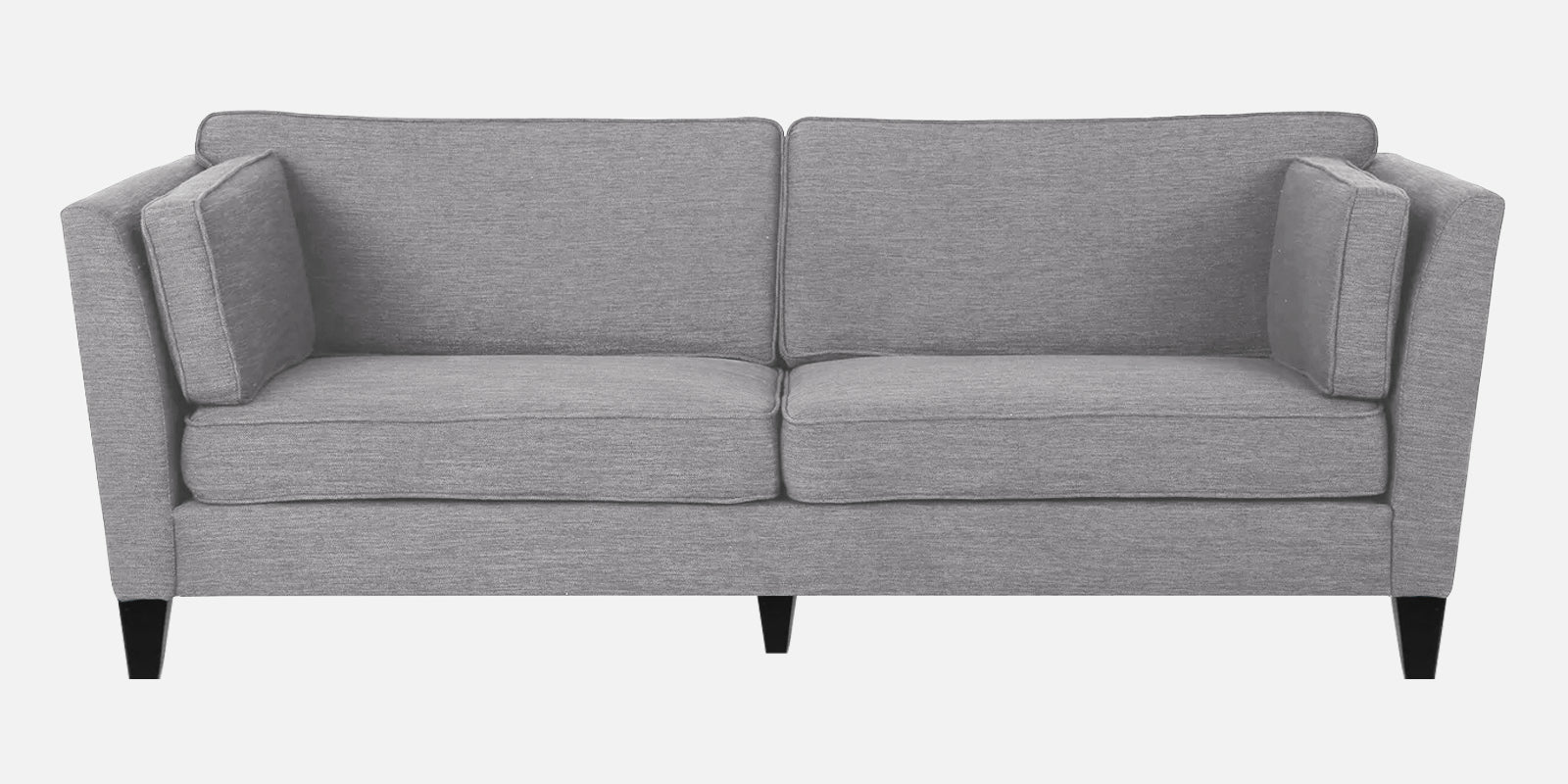 Nigar Fabric 3 Seater Sofa in Lit Grey Colour